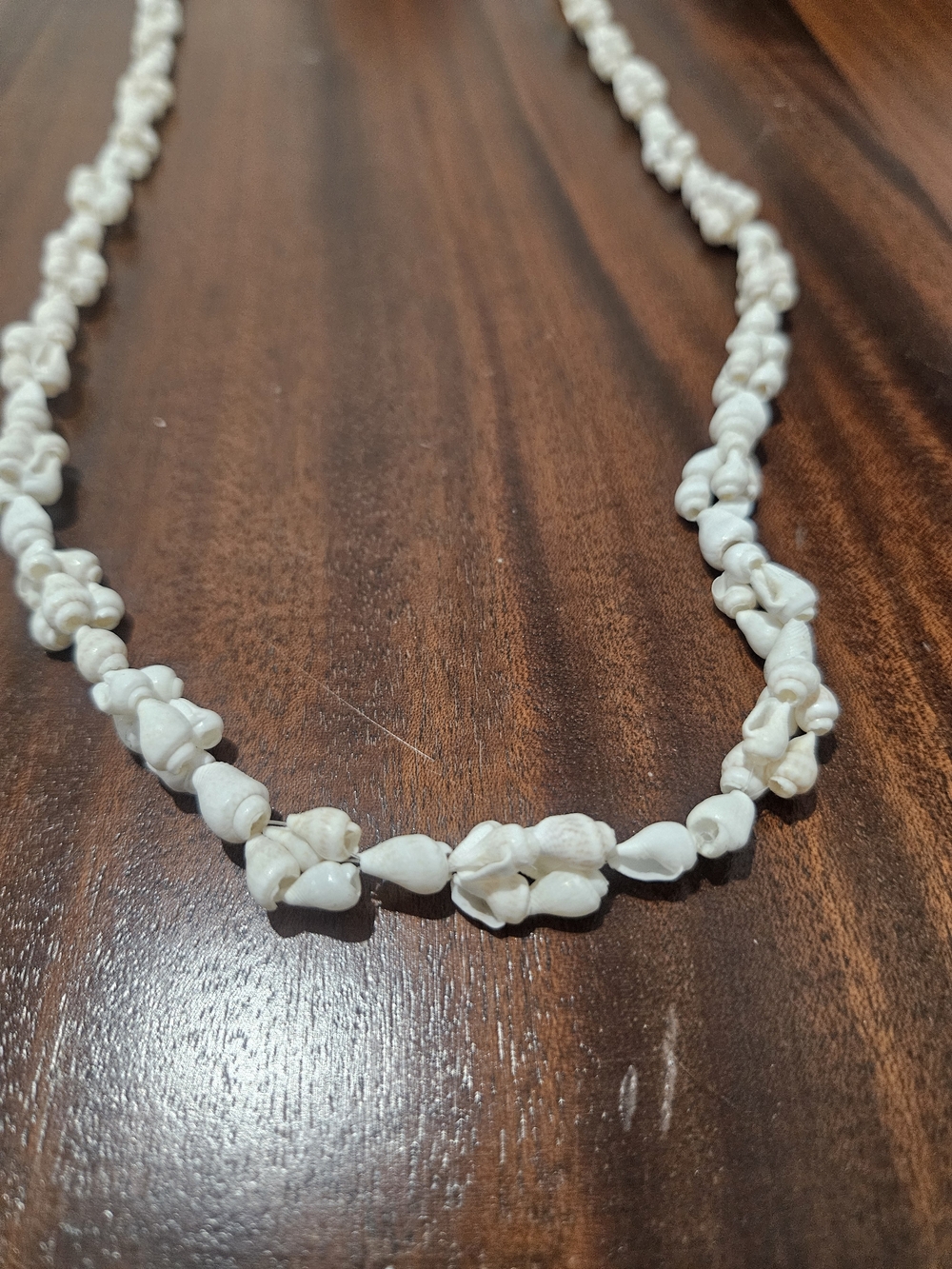 Natural Shell Necklace - 17" - Picture 2 of 3